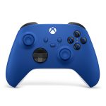 دسته بازی بی‌سیم مایکروسافت مدل Microsoft Xbox رنگ آبی